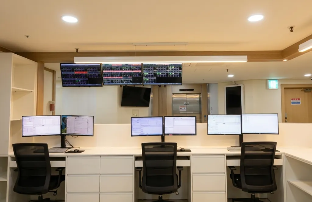 환자 모니터링 데스크